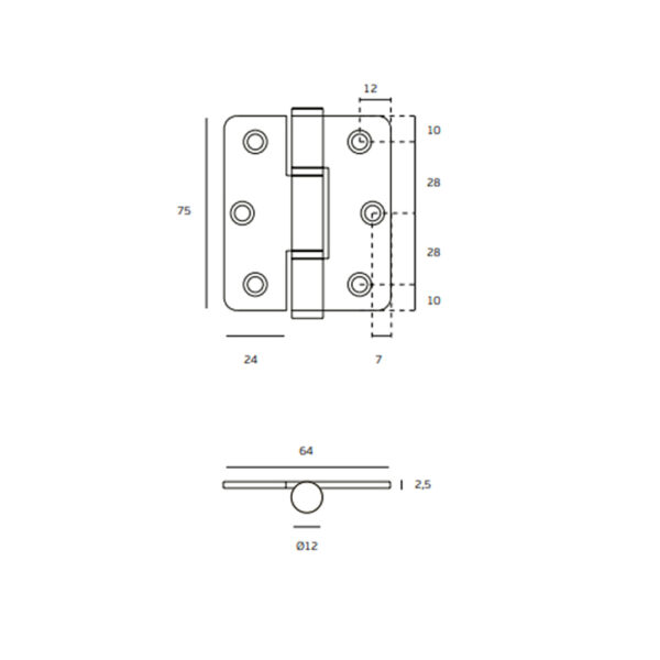 Bisagra serie Eco - SM.005.D.E - Imagen 2