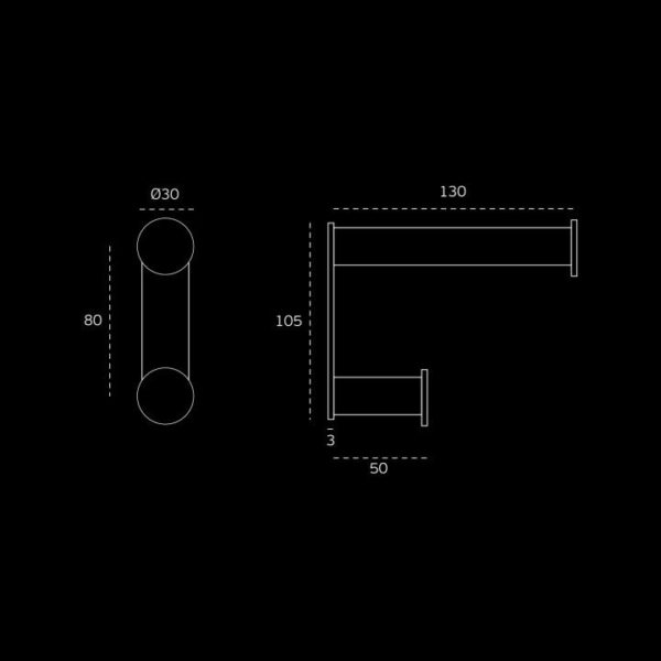 IN.14.526 - 2 PERCHA DOBLE