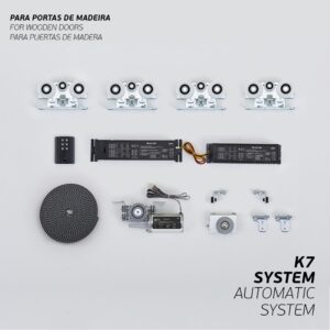 Sistema de puerta corredera automática para cristal K7 - IN.15.783 -  Abstracta Soluciones