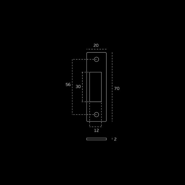 Cerradero reversible compatible con IN.20.331.Q y IN.20.334.Q - IN.20.332 - Imagen 2