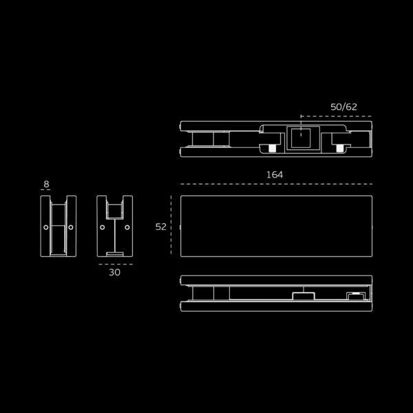 IN.81.110.4 - 3 GIRO INFERIOR PARA CRISTAL Q SYSTEM