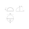 IN.13.120 - 2 TOPE DE PUERTA MODELO FREELINE