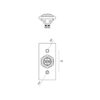 IN.24.206 - 3 INTERRUPTOR RECTANGULAR