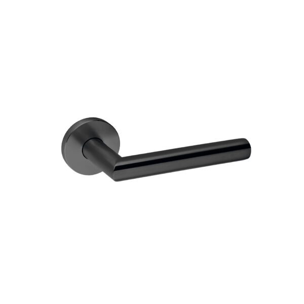 IN.00.030.TB - 1 MANILLA PARA PUERTA TUBULAR RECTA - TITANIUM BLACK