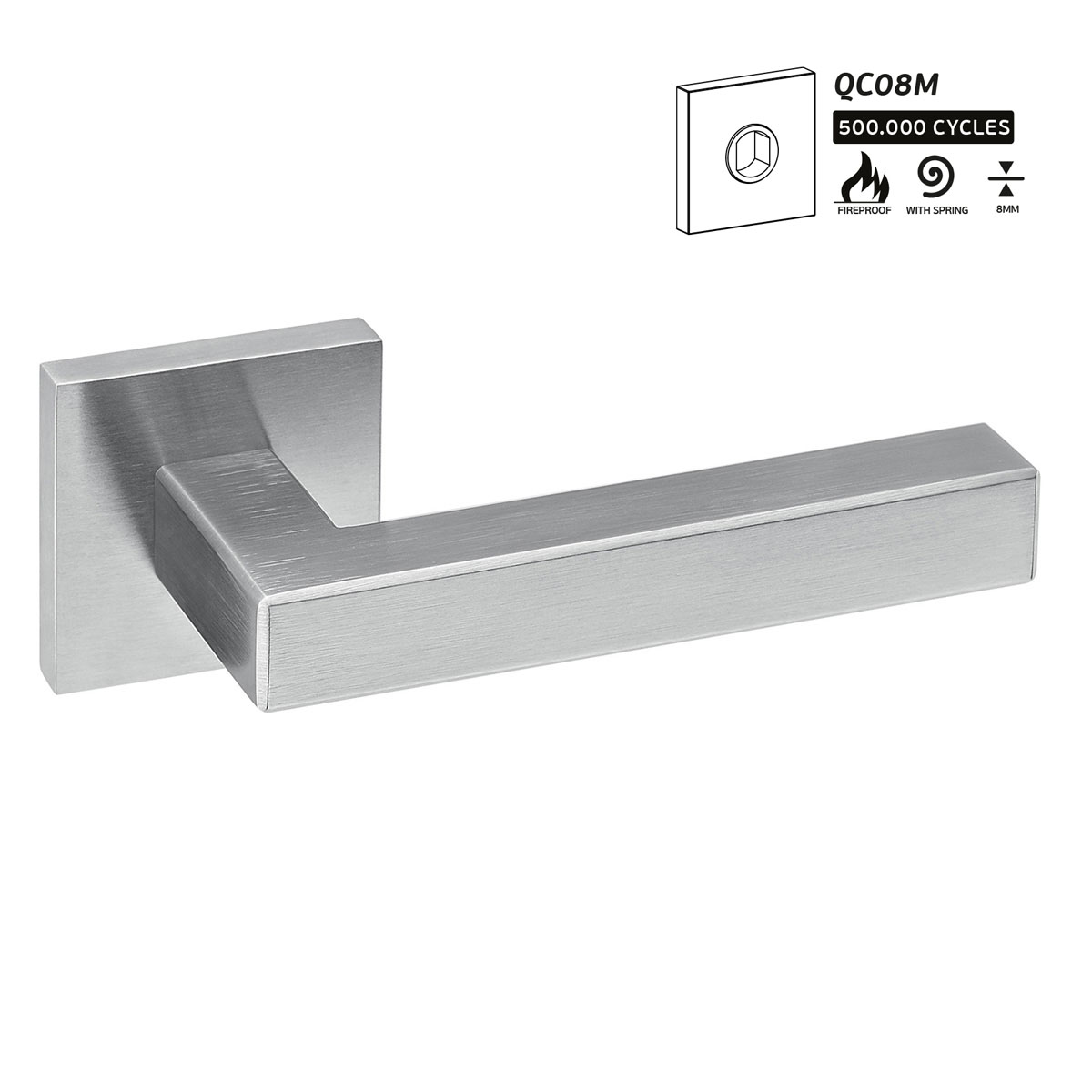 Manilla para puerta modelo Quadro JNF - IN.00.078.Q09M