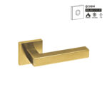 IN.00.078.TG - 1 MANILLA PARA PUERTA MODELO QUADRO - TITANIUM GOLD