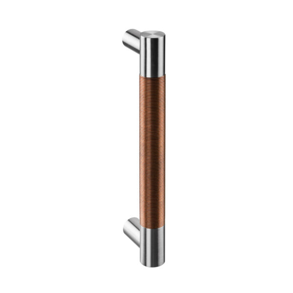 IN.07.187.D - 2 TIRADOR DE PUERTA MODELO COPPER WIRE ANTI-BACTERIAL