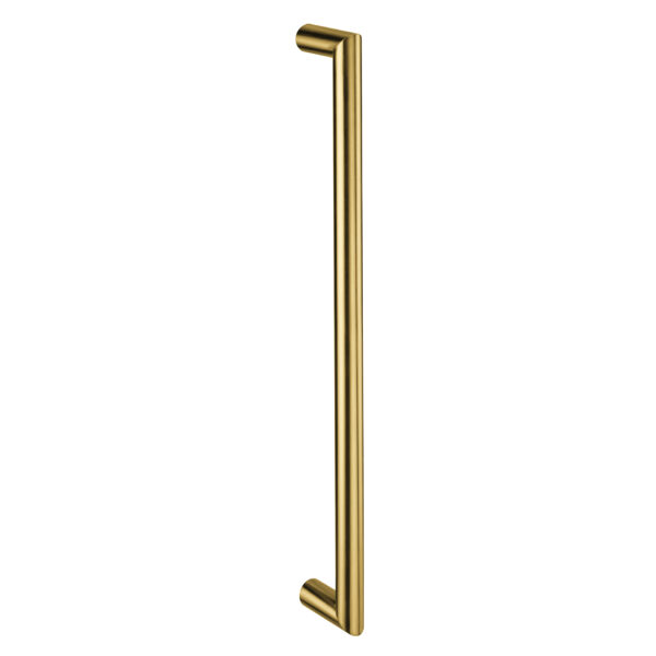 IN.07.204.D.25.600.TG - 2 TIRADOR DE PUERTA TUBULAR 600mm - TITANIUM GOLD