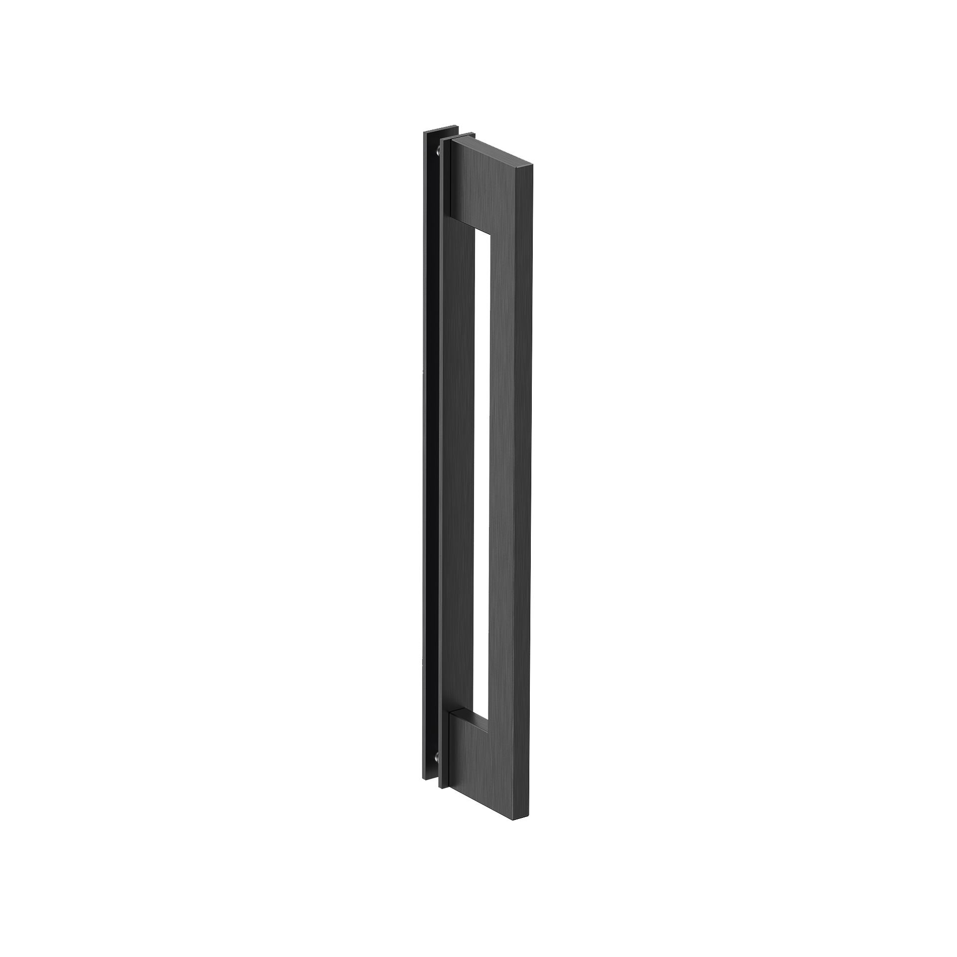 Tirador de puerta simple modelo - Titanium Black - IN.07.432.S.TB -  Abstracta Soluciones