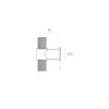IN.22.152.16.KN.TCO - 2 POMO DE MUEBLE MODELO KN - TITANIUM COPPER