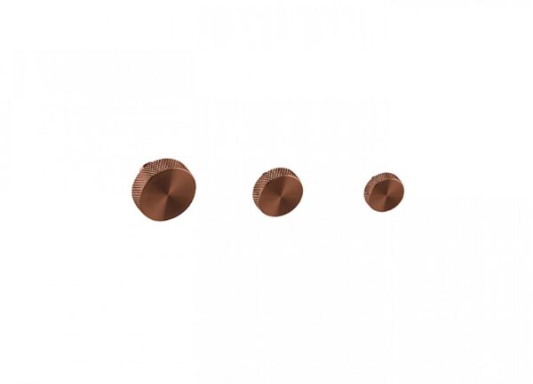 IN.22.160.30.KN.TCO - 1 POMO DE MUEBLE CIRCULAR MODELO KN - TITANIUM COPPER