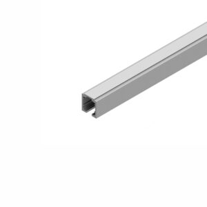 IN.27.010.5800 - 1 CARRIL SUPERIOR CON ACABADO ALUMINIO MATE - 5800mm