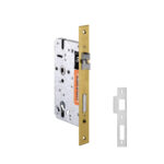 IN.20.895.TG - 1 CERRADURA DE EMBUTIR SERIE 890 PARA CILINDRO EUROPEO - TITANIUM GOLD