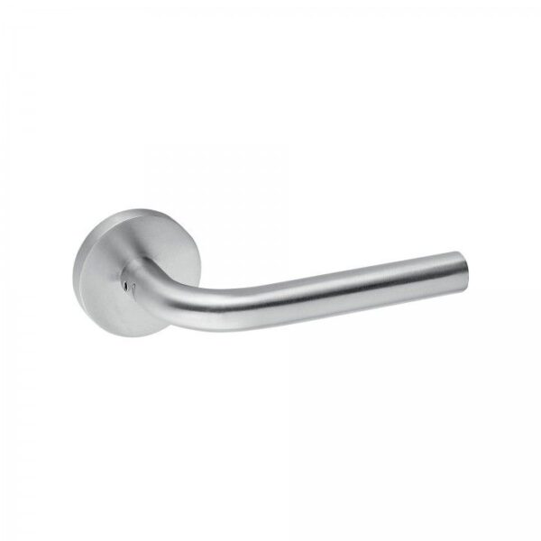 AL.2819 - 1 MANILLA PARA PUERTA TUBULAR CURVA SATÍN