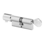 IN.19.523.0.B2.31,5..31,5 - CILINDRO DE LLAVE EXTERIOR - BOTÓN INTERIOR 63mm