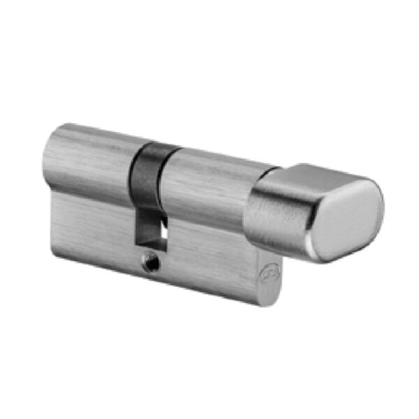 IN.19.527.B - Cilindro para baño 65mm con botón ergonómico y ranura para moneda