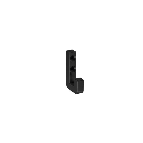 IN.14.020.TB - 1 PERCHA CUADRADA TITANIUM BLACK