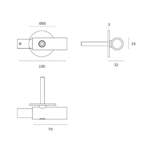 IN.15.012 - 2 CONECTOR TERMINAL Y SOPORTE DE PARED