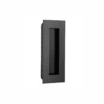 IN.16.412.BA - 1 TIRADOR EMBUTIDO JNF DE PUERTA CORREDERA 55X135MM NEGRA