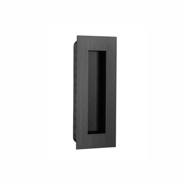 IN.16.412.BA - 1 TIRADOR EMBUTIDO JNF DE PUERTA CORREDERA 55X135MM NEGRA