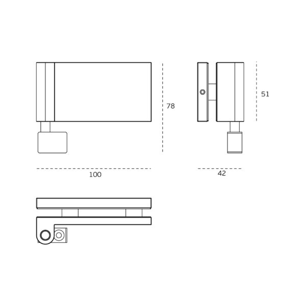 IN.27.007 - 2 PIVOTE INFERIOR (FIJO) PARA PUERTA PLAGABLE