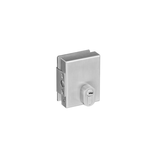 IN.81.130 - 1 CERRADURA PARA PUERTAS DE CRISTAL CON CILINDRO
