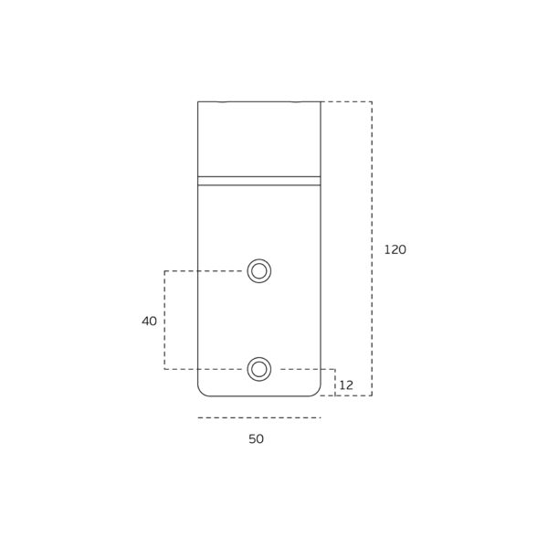 SM.002.E - 3 SOPORTE SUPERIOR PARA PANEL