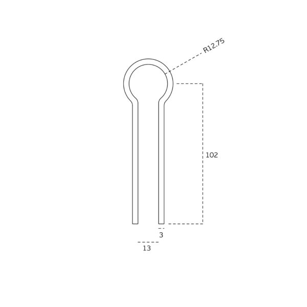 SM.002.E - 4 SOPORTE SUPERIOR PARA PANEL