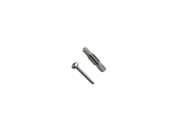 SM.042.F - 1 TORNILLO DE ROSCALATA REDONDO + TARUGO DE NYLON