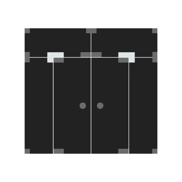 IN.81.111.1 - 4 SOPORTE LATERAL DE PANEL CON PIVOTE
