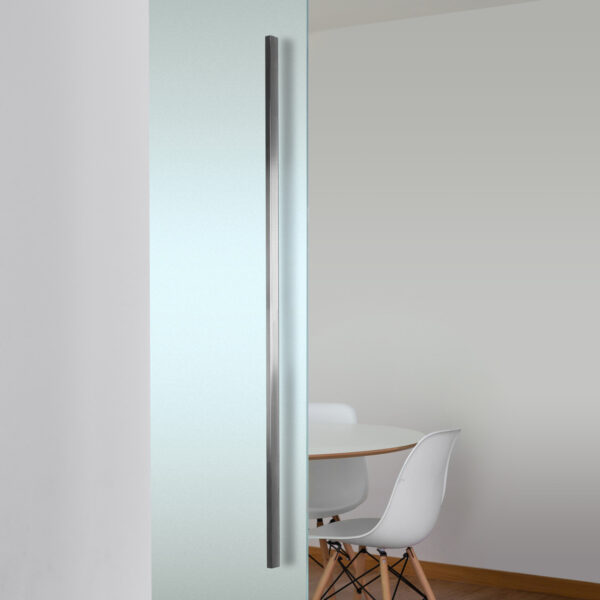 IN.07.201.V.1200 - 2 TIRADOR PARA PUERTAS CORREDERAS DE CRISTAL 1200 MM