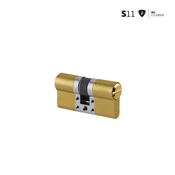 IN.19.S11.F.30.30.SB.TG - 1 CILINDRO SIN BOTÓN-FENDA MONEDA 60MM TITANIUM GOLD
