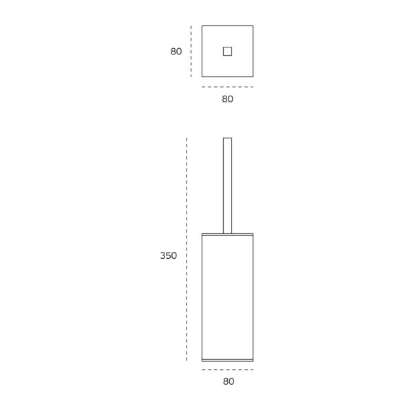 IN.44.185 - 3 ESCOBILLERO QUADRO SERIES