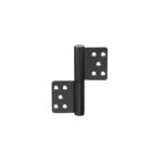 IN.05.024.TB - 1 BISAGRA SOBREPUESTA PARA MADERA Y ALUMINIO - 80 KG