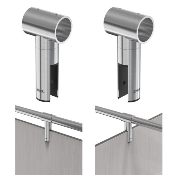 SM.012.90-180 - 1 SOPORTE SUPERIOR PARA PANEL 90°-180°