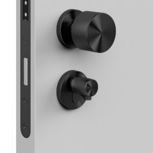 IN.19.B2.TB - 1 BOTÓN O PASADOR PARA CILINDRO DE PERFIL EUROPEO - TITANIUM BLACK