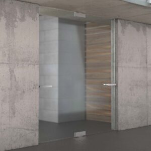 IN.81.206 - 2 JGO. PIVOTE HIDRÁULICO PARA PUERTAS DE CRISTAL 200 KG