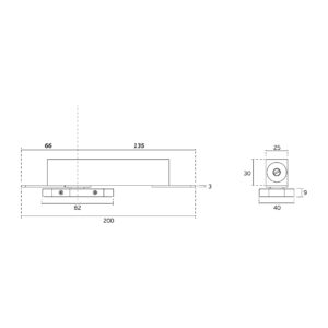 IN.05.211.HO - 2 PIVOTE HIDRÁULICO JNF 60 PLUS PARA PUERTAS HASTA 60 KG