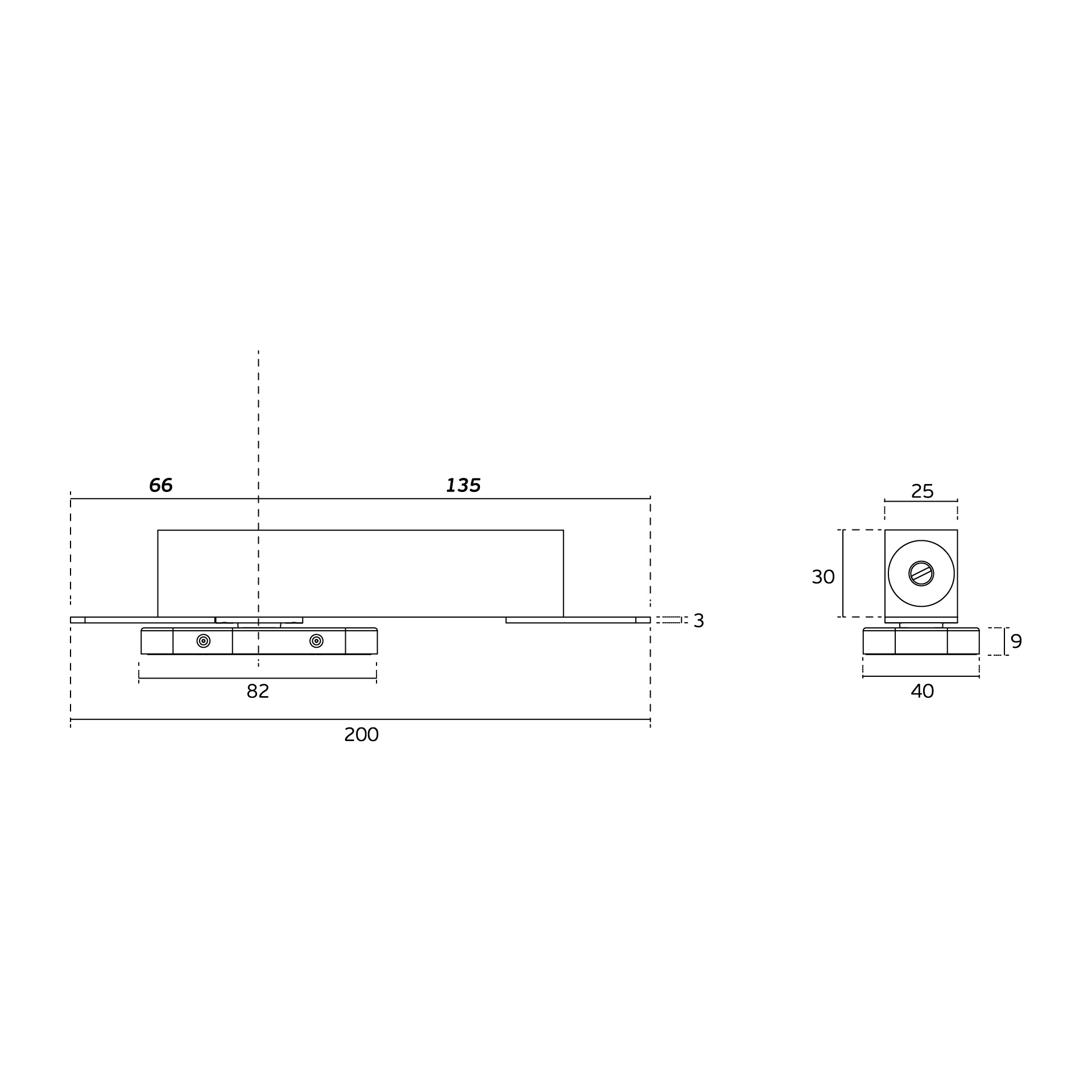 IN.05.211.HO - 2 PIVOTE HIDRÁULICO JNF 60 PLUS PARA PUERTAS HASTA 60 KG