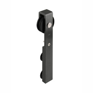 Kit p/puerta corredera de vidrio modelo Charriot - Negro - 1700 mm - JNF - IN.15.900.N