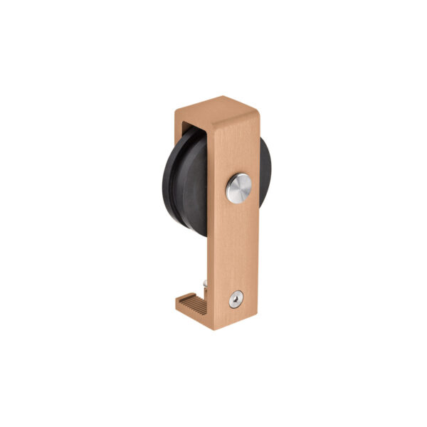 IN.15.901.B - 1 KIT P PUERTA CORREDERA DE MADERA JNF MODELO CHARRIOT - BRONCE - 1700 MM