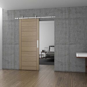 IN.15.901.I - 2 KIT P PUERTA CORREDERA DE MADERA JNF MODELO CHARRIOT - SATIN