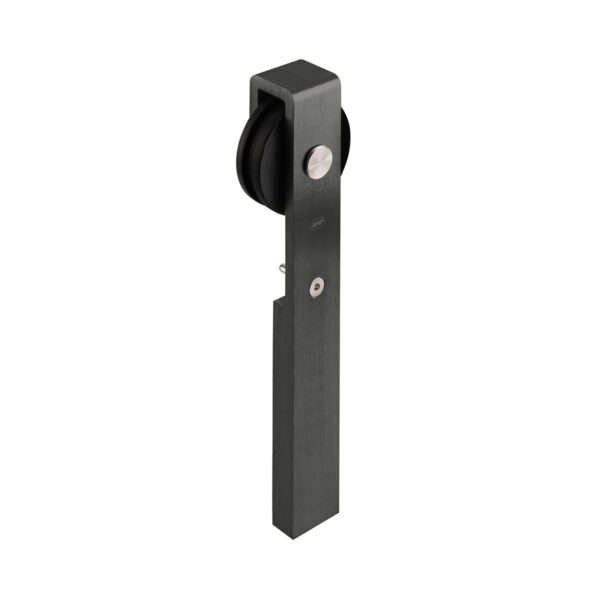 IN.15.903.N - 1 KIT P PUERTA CORREDERA DE MADERA JNF MODELO CHARRIOT - NEGRO - 1700 MM