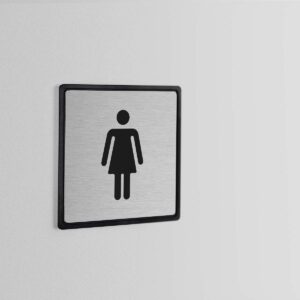 IN.26.901 - 1 PICTOGRAMA - FIJACIÓN OCULTA (PLACA SIMPLE)