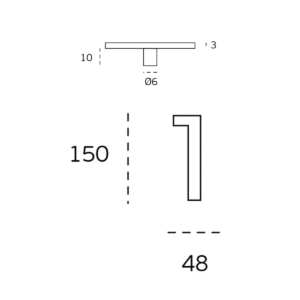 IN.34.000.P1 - 2 LETRA MAYÚSCULA CON SUJECIÓN OCULTA