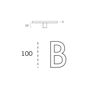IN.34.005.P.B - 2 LETRA MAYÚSCULA CON SUJECIÓN OCULTA