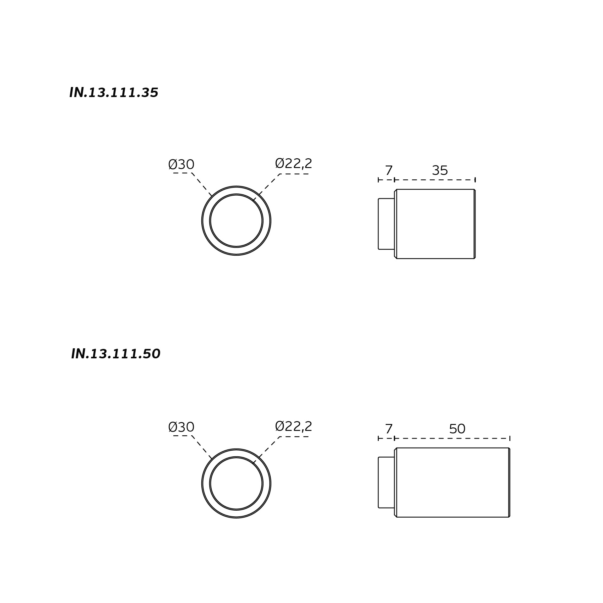 IN.13.111.50 – 2 TOPE DE PUERTA