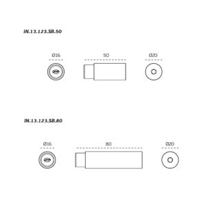 IN.13.123.SB.80 – 2 TOPE DE PUERTA