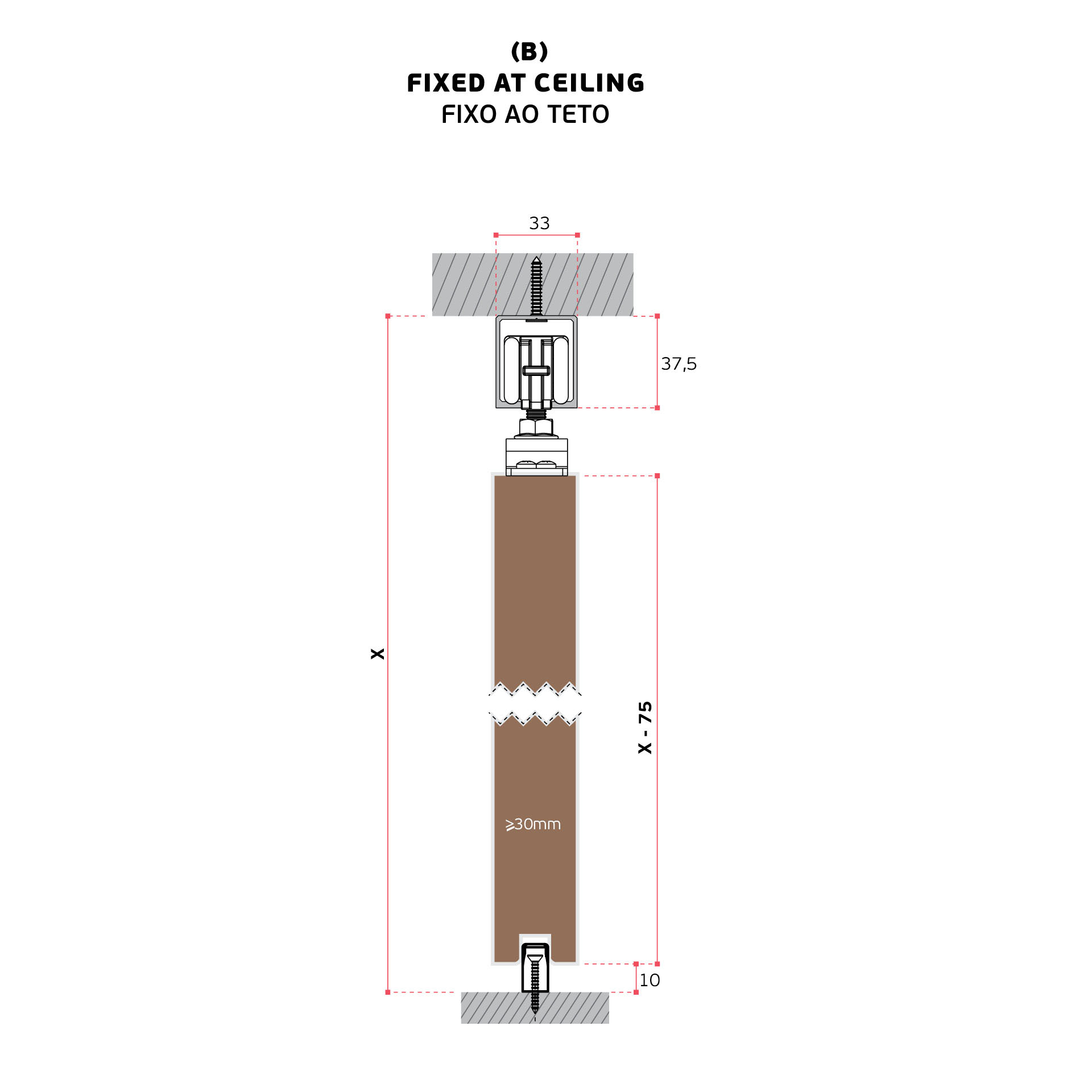 IN.15.100.S – 3 SISTEMA PARA PUERTAS CORREDERAS DE MADERA