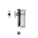 IN.20.927.NM - 1 CERRADURA PARA PUERTA CORREDERA NIQUEL MATE